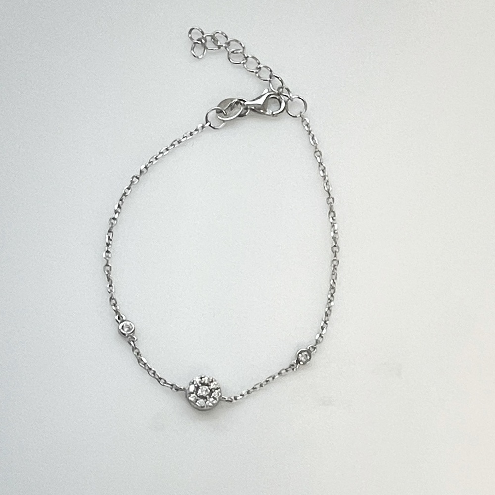 Sterling silver & CZ Bracelet 💎 ❤️